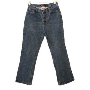 Bill Blass Jeans, High Waisted, Blue Denim, Mom Jeans, Tagged Size 10, Perfect F